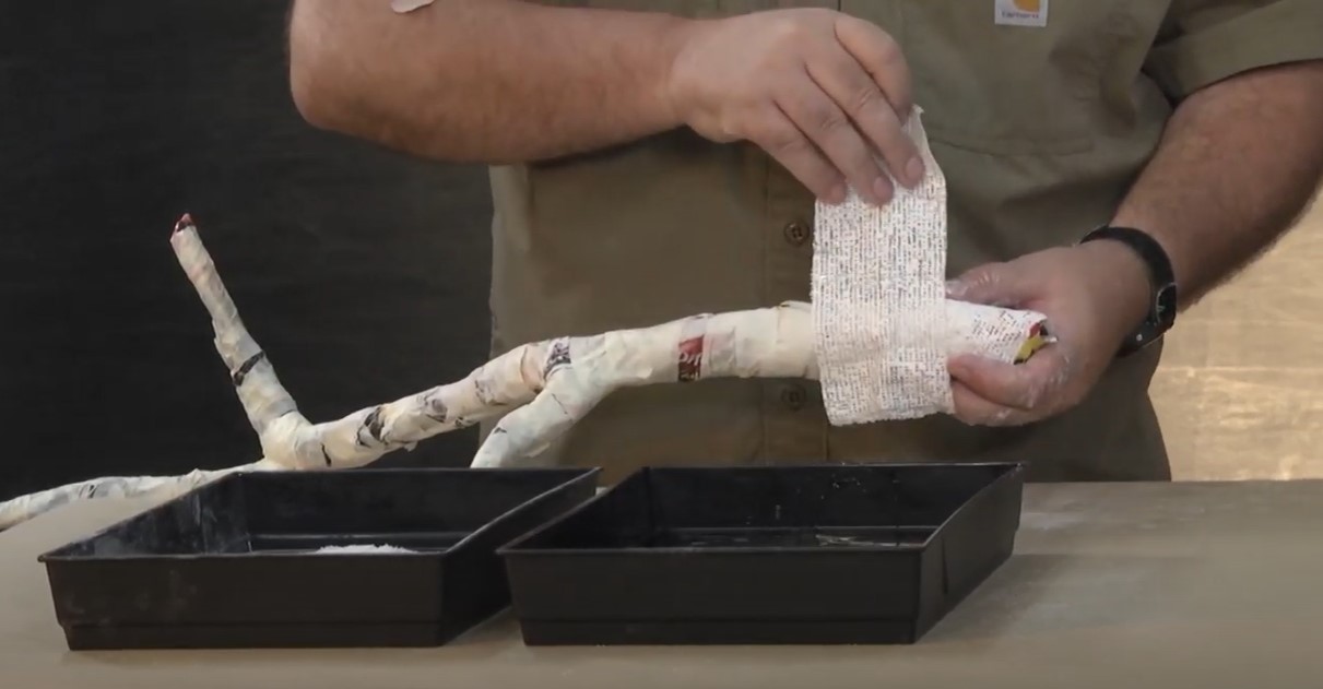 Applying Artificial Deer Antler Velvet with Additional Tips ScenesnNature